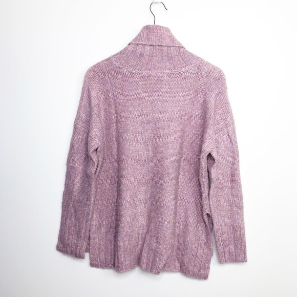 PHILOSOPHY heathered lavender turtleneck sweater - Picture 2 of 9